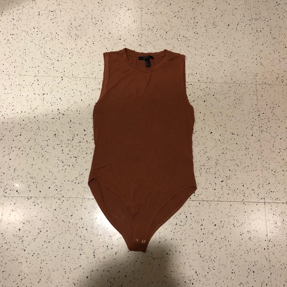 Forever 21 Caramel Bodysuit